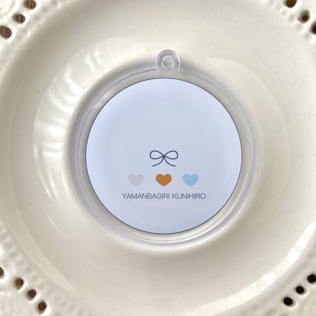 初期刀イメージケーキ アクリルキーホルダー