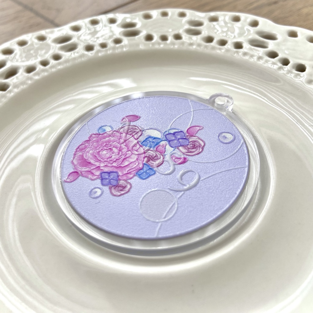 初期刀イメージケーキ アクリルキーホルダー