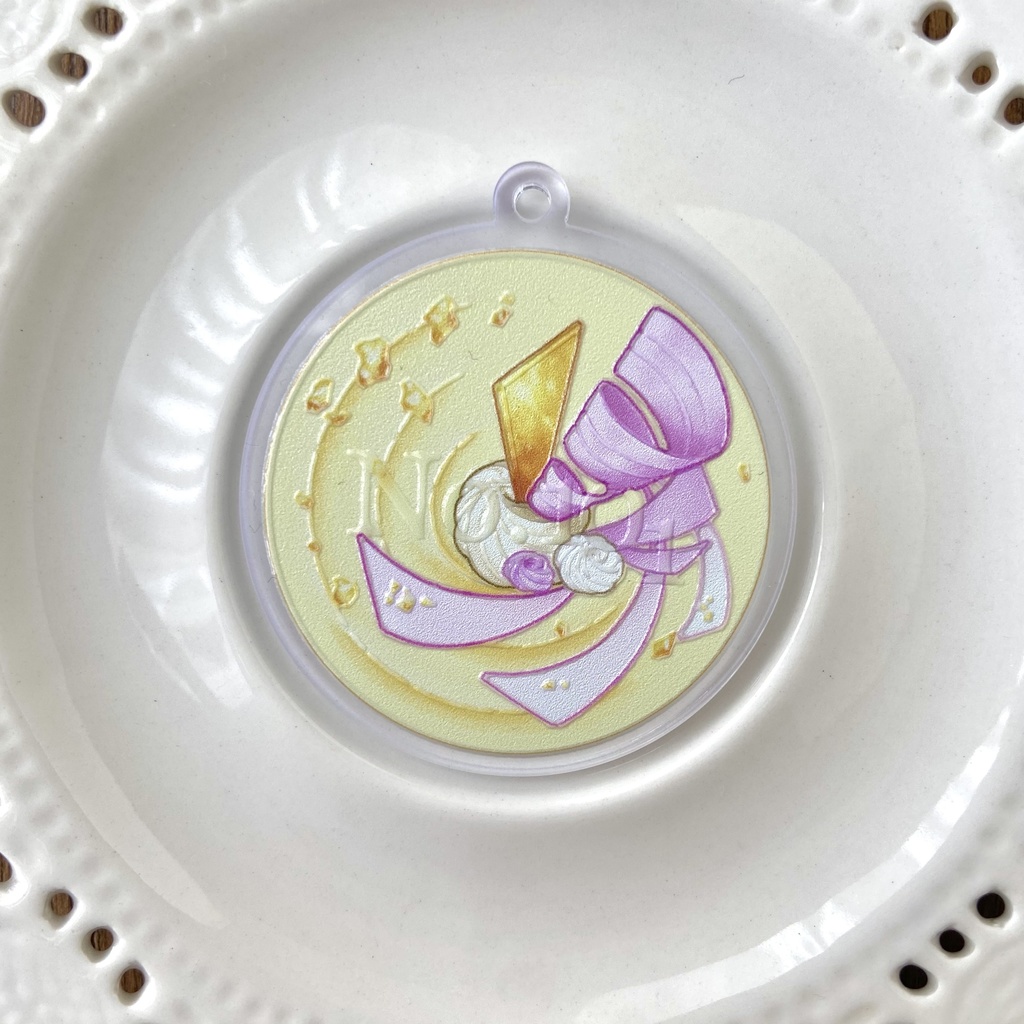 初期刀イメージケーキ アクリルキーホルダー