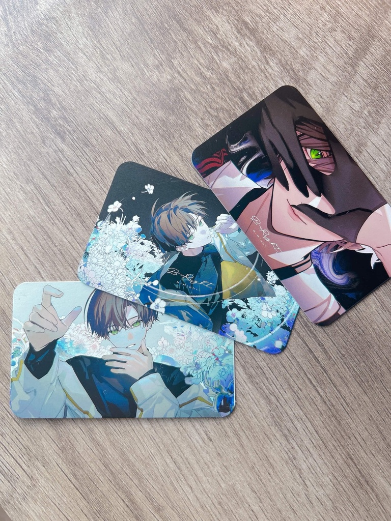 【セット】ぶらいとのイラストカード×3枚