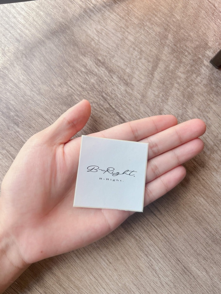 【単品】ぶらいとのステッカー(WH)