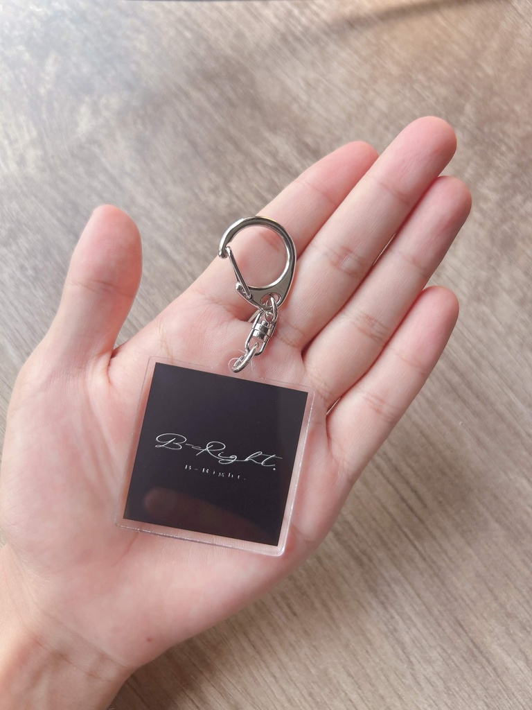 【単品】ぶらいとのアクキー(ロゴ)