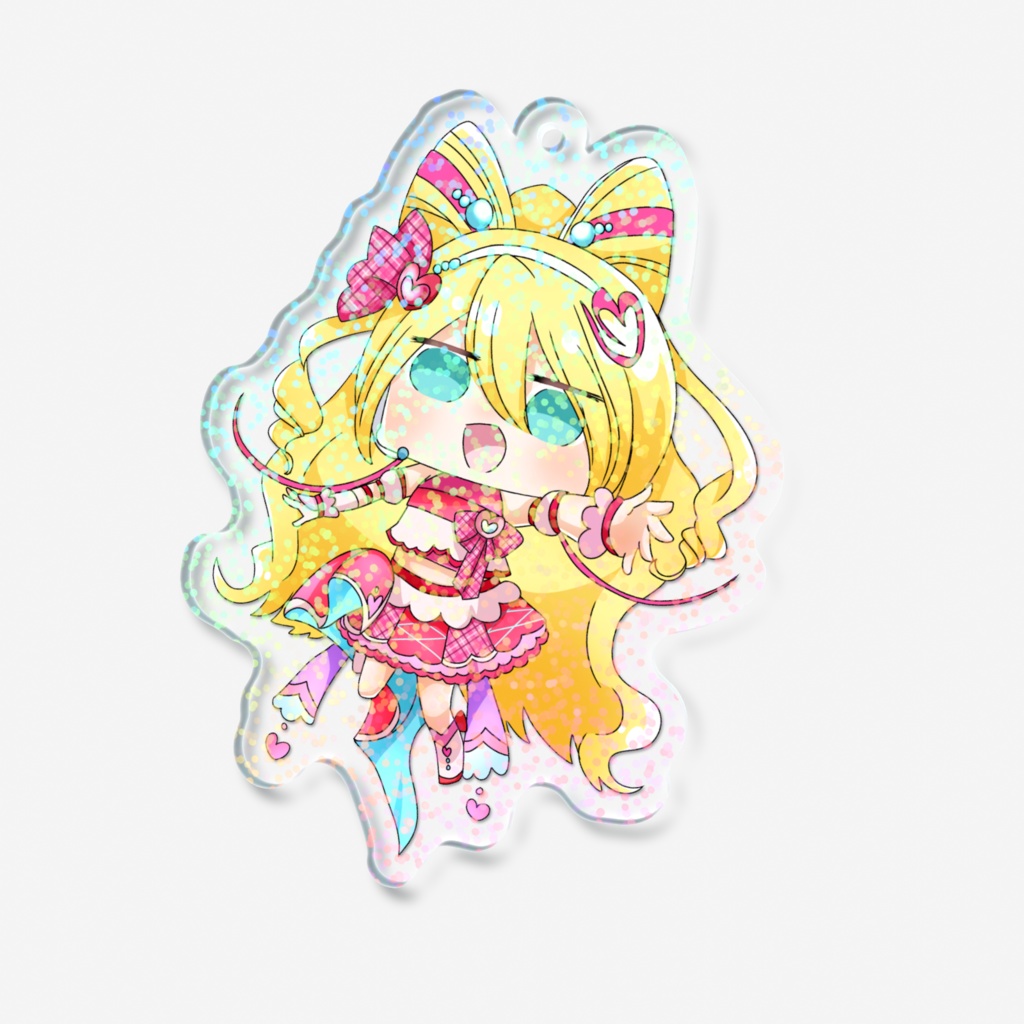 キュアアイドル ホログラムアクリルキーホルダー