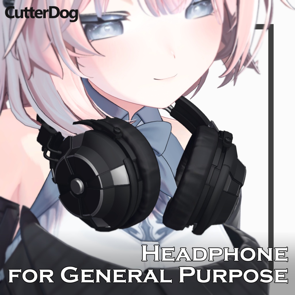 汎用ヘッドホン【VRChat想定】Headphone for General Purpose