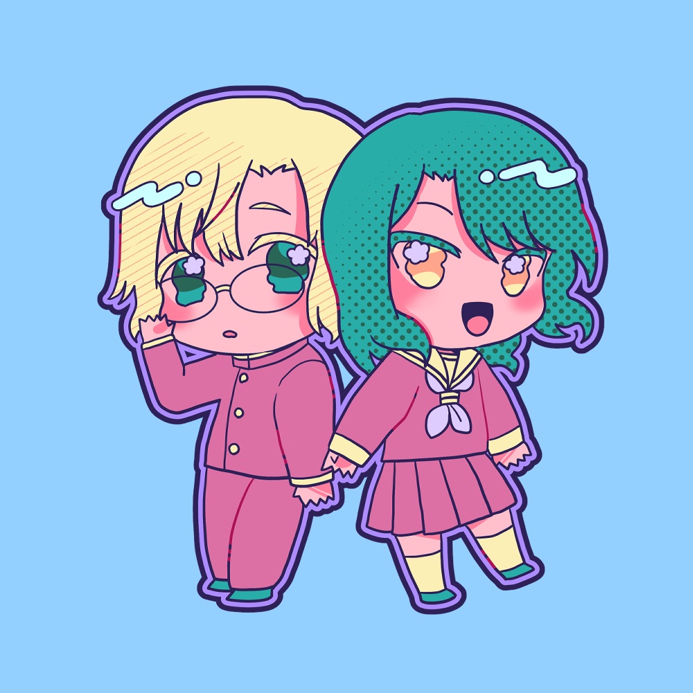 そらなつアクキー