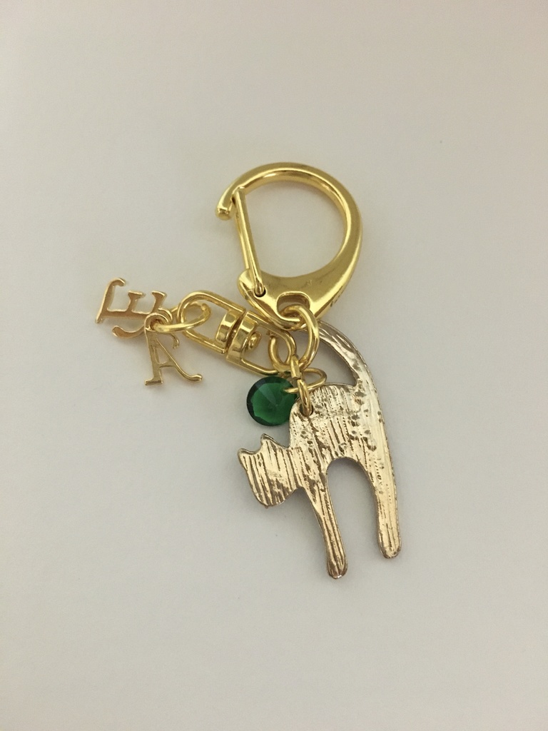 バナナ柄 ストラップ付きミニミニポーチ&キーホルダー