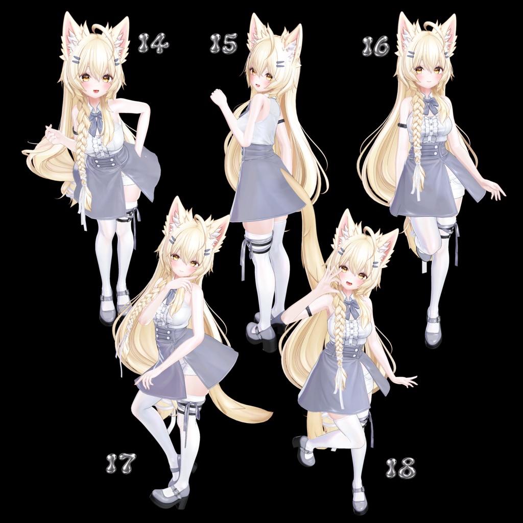 SALE!♦FREEあり✧🅚🅜🅢🅔🅧🅨✧KIME POSE SET40種♥APL対応!♥
