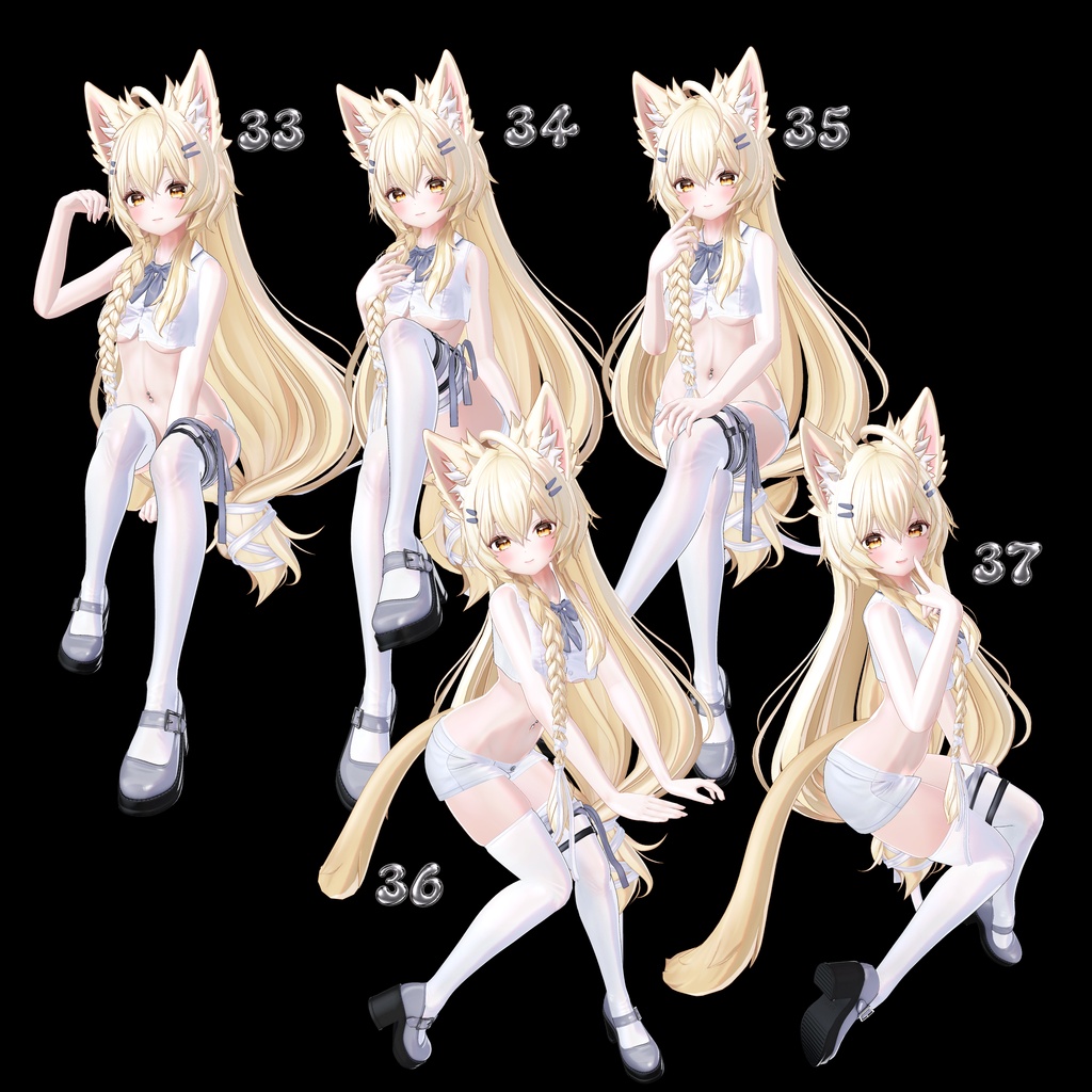 SALE!♦FREEあり✧🅚🅜🅢🅔🅧🅨✧KIME POSE SET40種♥APL対応!♥