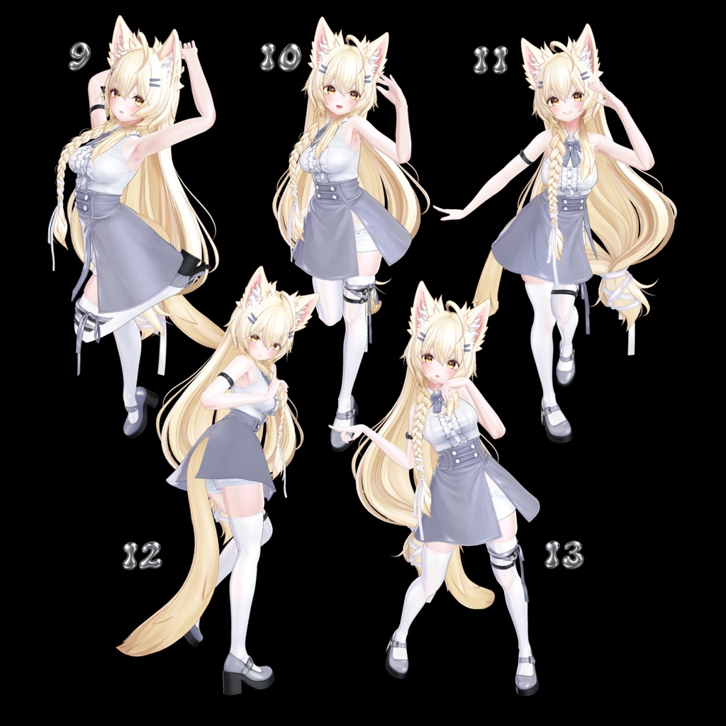 SALE!♦FREEあり✧🅚🅜🅢🅔🅧🅨✧KIME POSE SET40種♥APL対応!♥