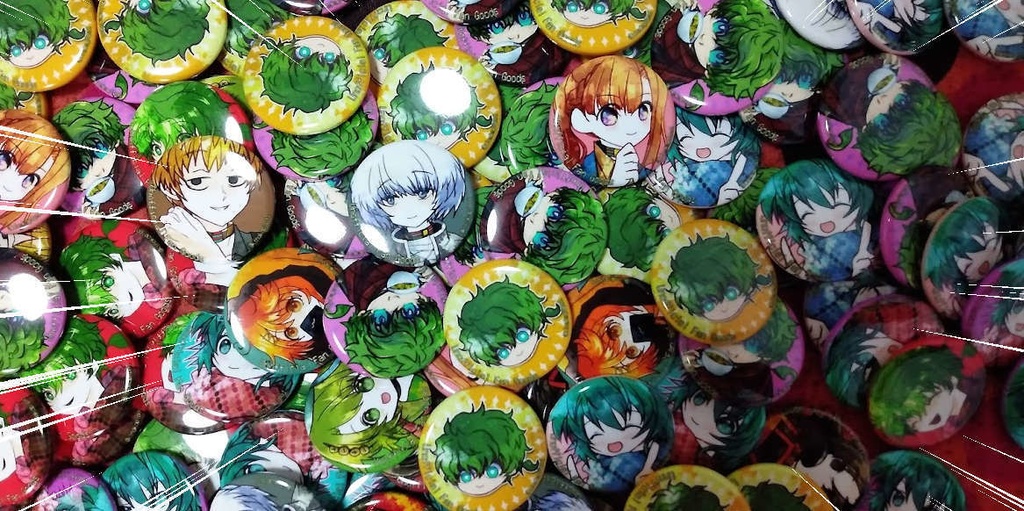 32mmミニ缶バッジ【ソウシンだけ再販しました】