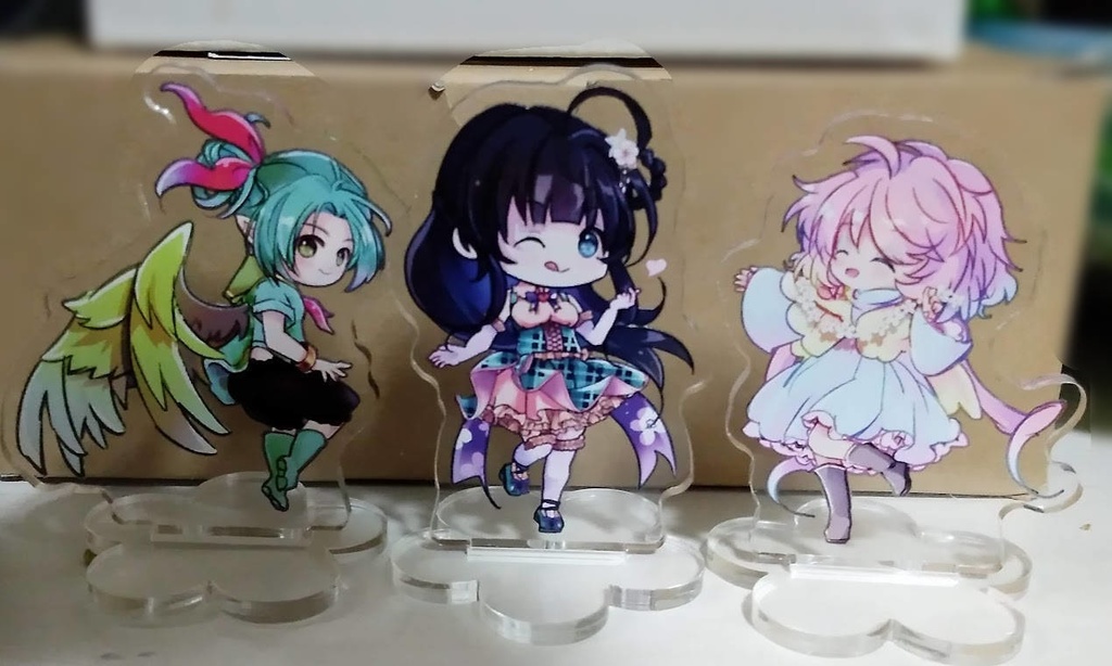 よりドリみドリ【公式】6cm両面アクリルスタンド