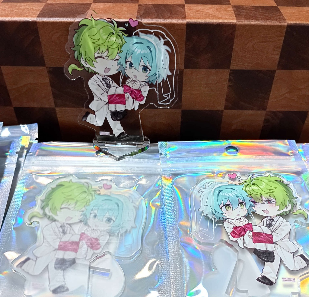 ソウシン結婚7cm両面アクスタ【委託】
