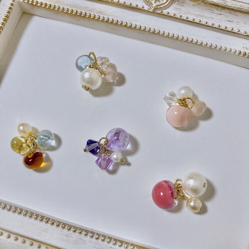 まる。イヤリング/ピアス