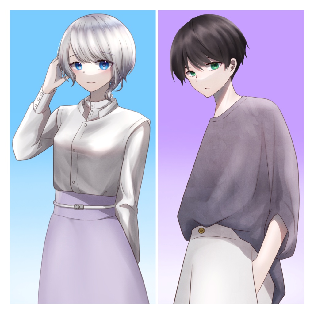 立ち絵イラスト作成します!