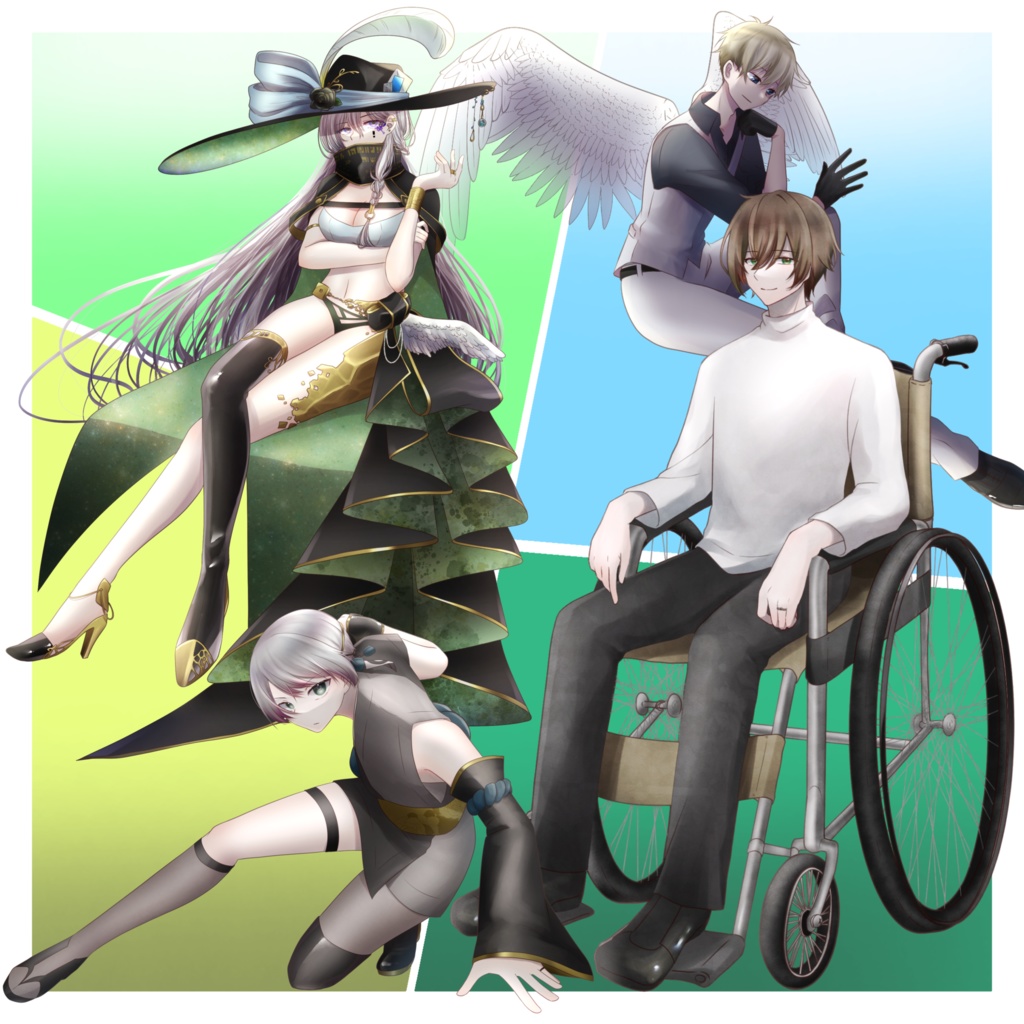 立ち絵イラスト作成します!