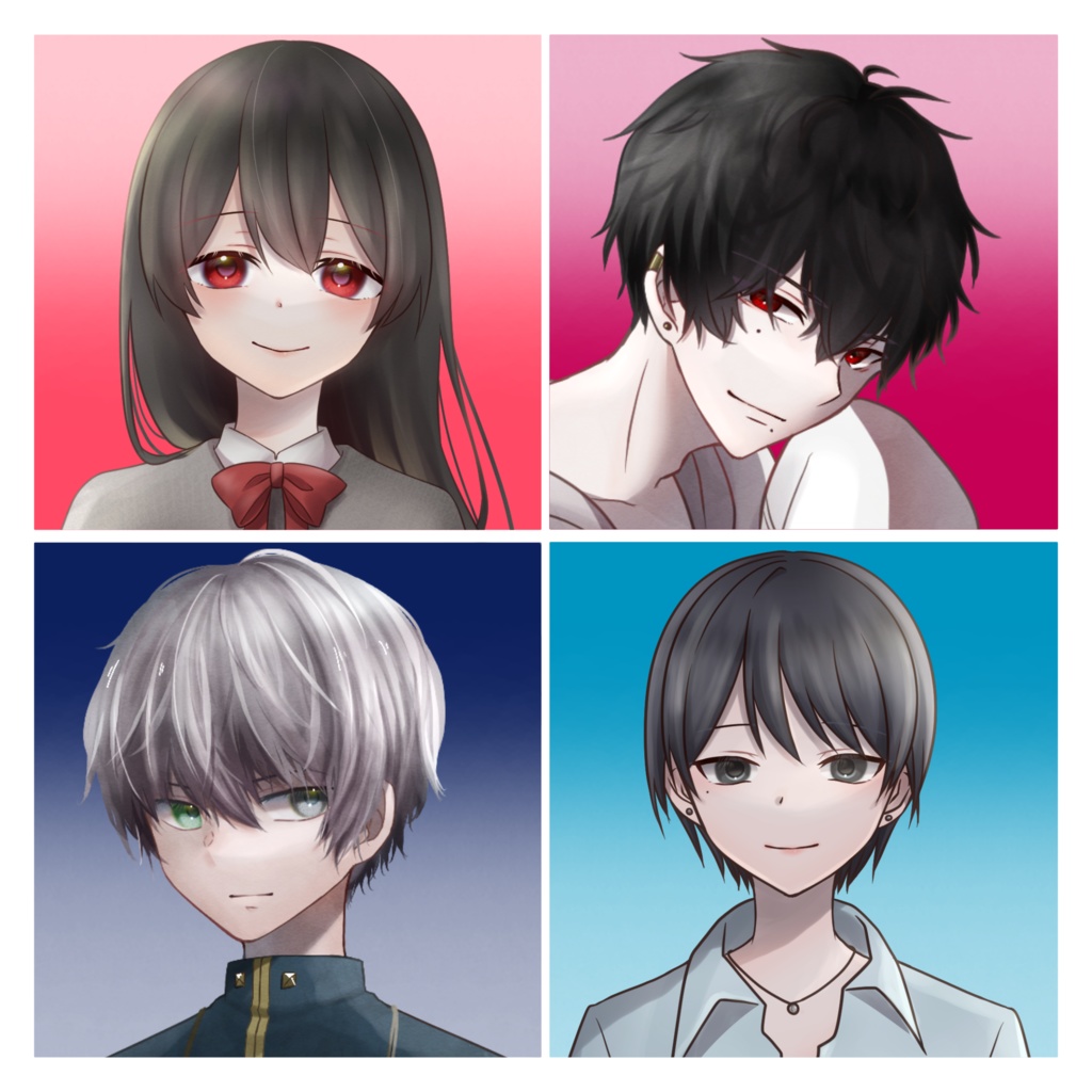 立ち絵イラスト作成します!