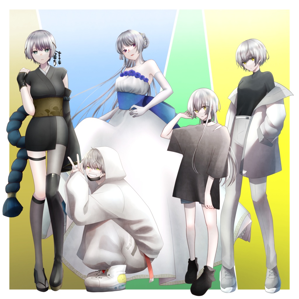 立ち絵イラスト作成します!