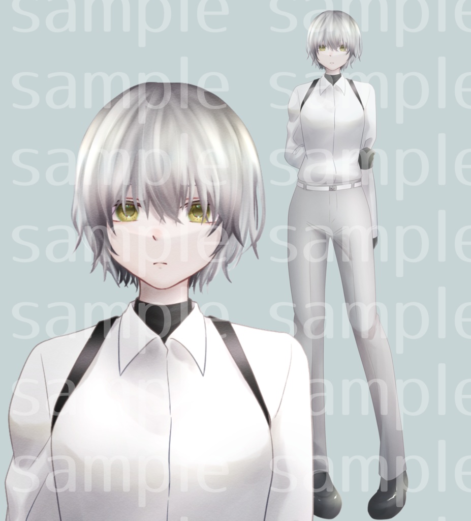 女性全身立ち絵【TRPG等】