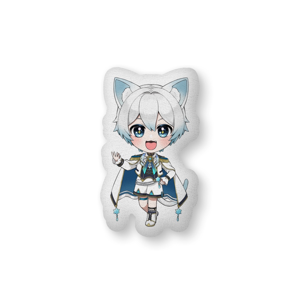 月光雪音2周年記念グッズ ぬい風クッション キラキラver.