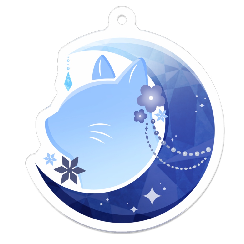 月光雪音 シンボルロゴアクリルキーホルダー