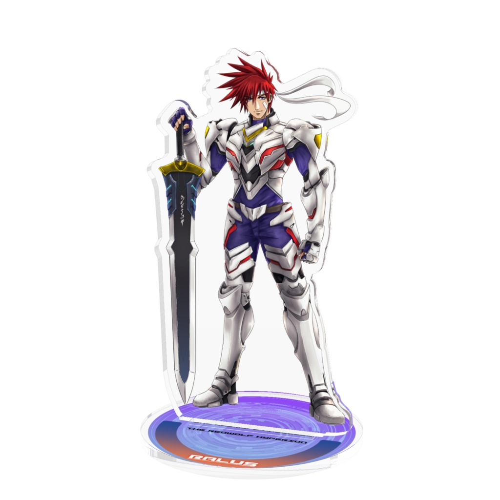 オリジナルキャラクター【ラルス】リアル・重装版 アクリルスタンド(アクリルフィギュア)