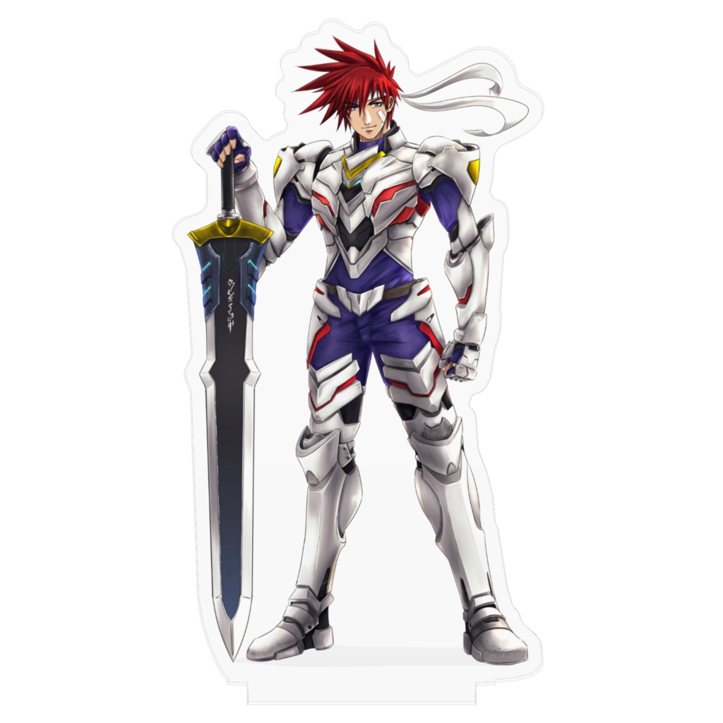 オリジナルキャラクター【ラルス】リアル・重装版 アクリルスタンド(アクリルフィギュア)