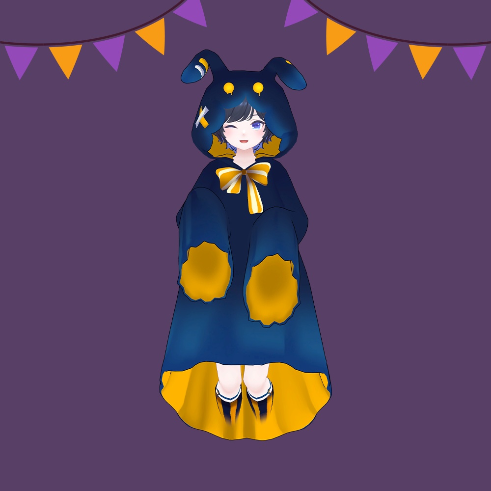 【ギミック付き3D衣装】Horrabbit【17アバター対応】