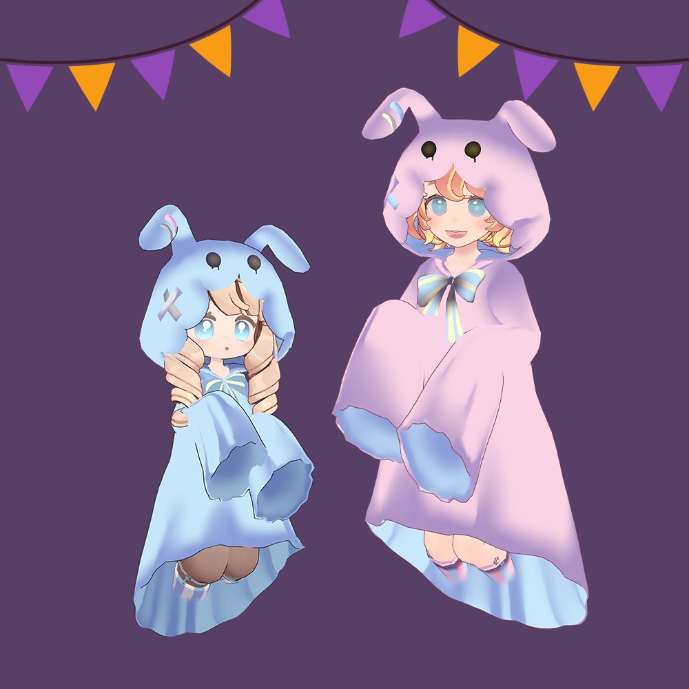 【ギミック付き3D衣装】Horrabbit【17アバター対応】