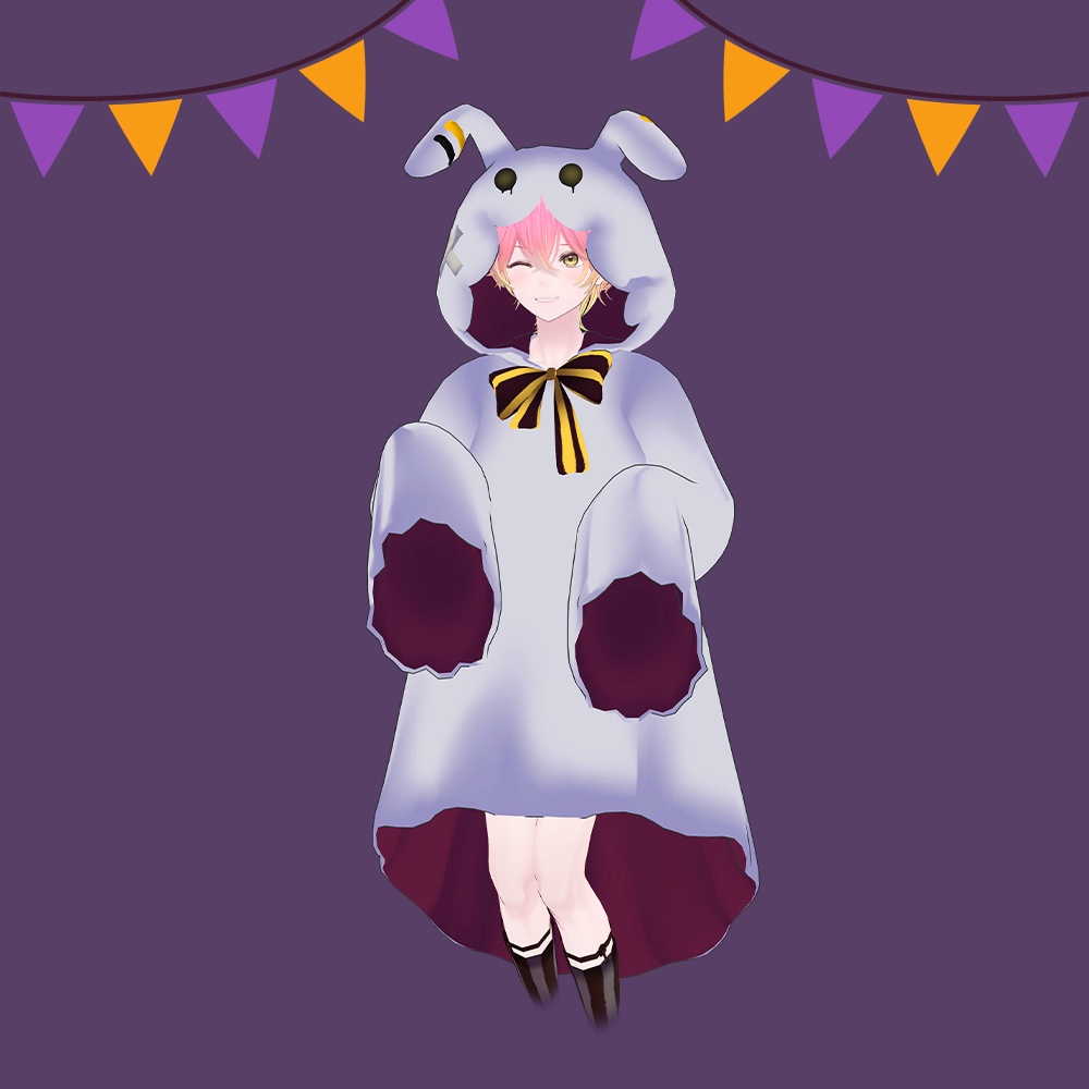【ギミック付き3D衣装】Horrabbit【17アバター対応】