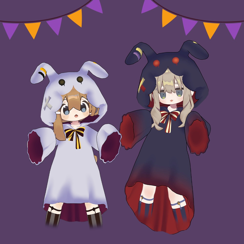 【ギミック付き3D衣装】Horrabbit【17アバター対応】