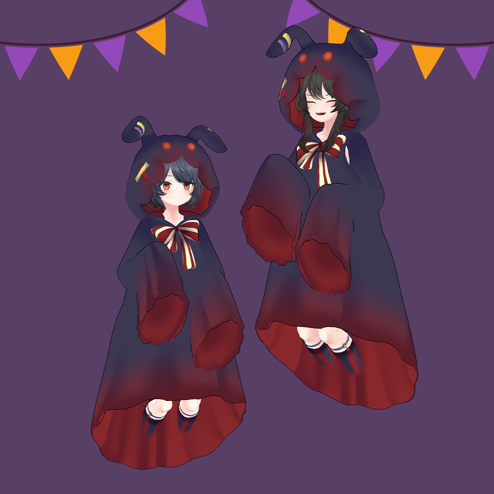 【ギミック付き3D衣装】Horrabbit【17アバター対応】