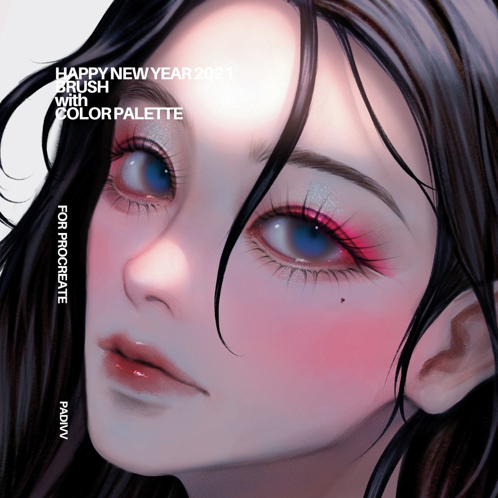 padivv HAPPY NEW YEAR 2021 + Skin Palette Package for Procreate