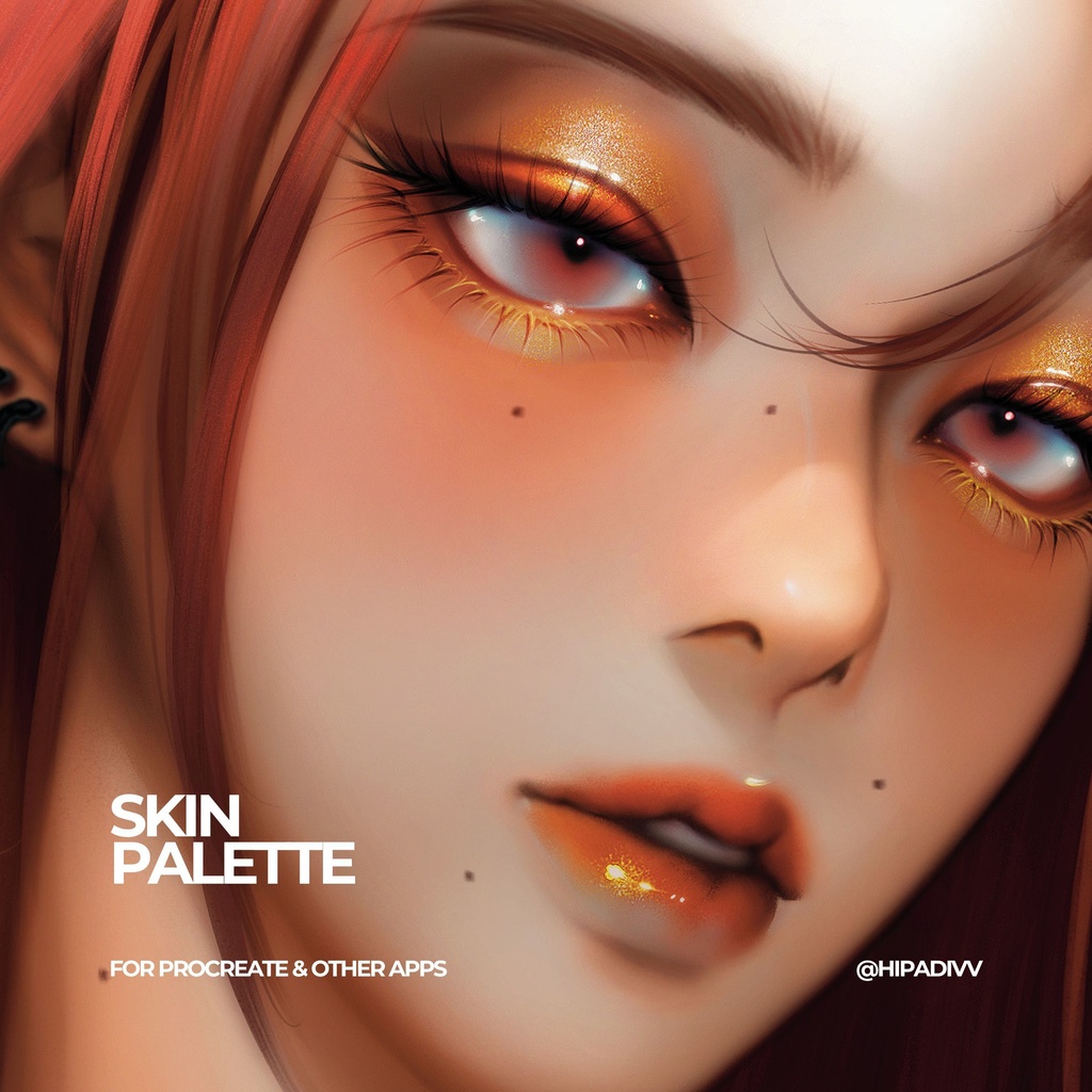 padivv Skin Palette for Procreate + Other Apps