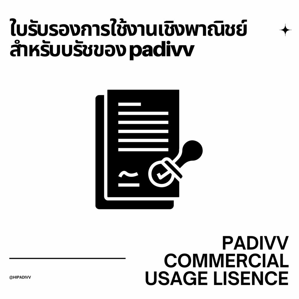 padivv Commercial Usage License