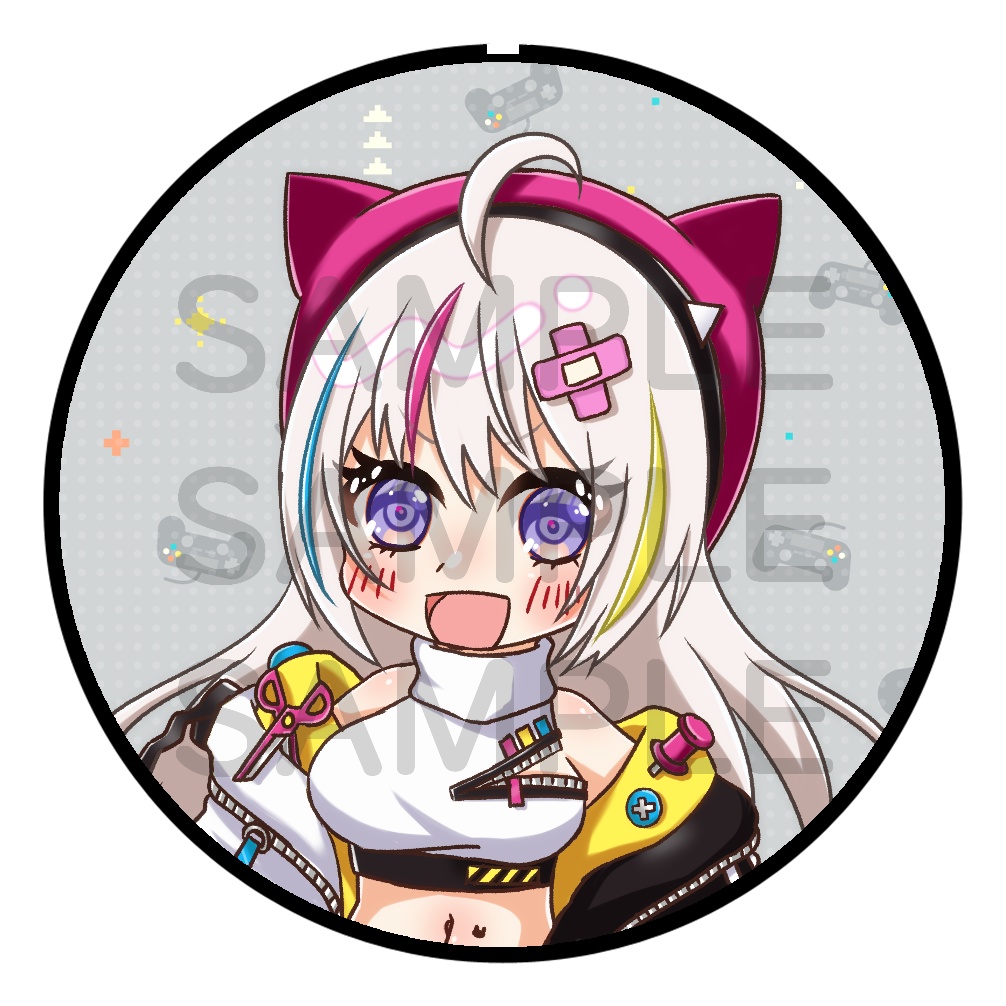 【C107】大代真白57mm缶バッチ
