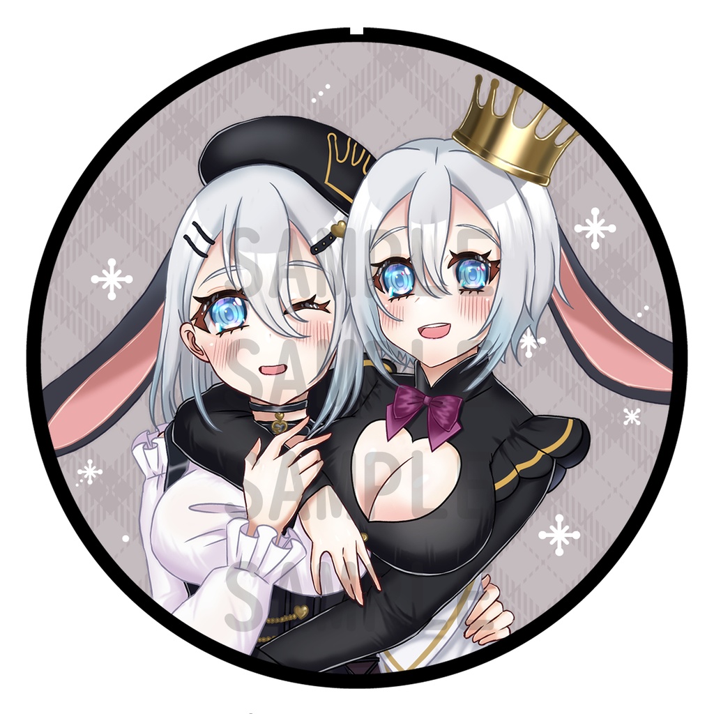 【C107】山黒音玄76mm缶バッチ