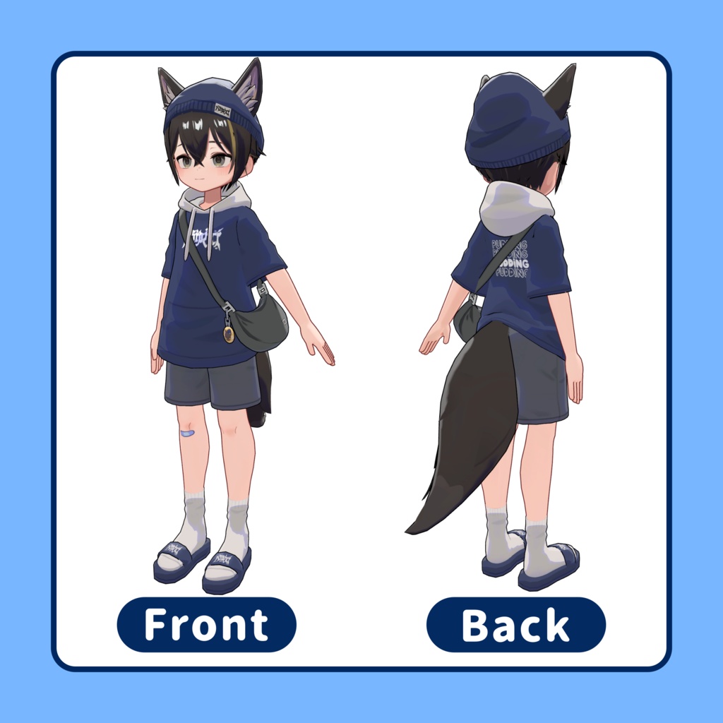 Pudding(プディン)🍮オリジナル3Dモデル