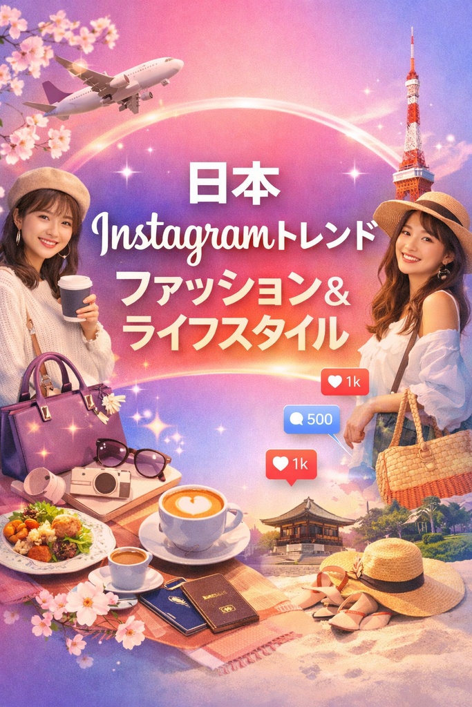 「日本・Instagramトレンド（ファッション＆スタイル）1月2日〜1月8日（日本円版）」
