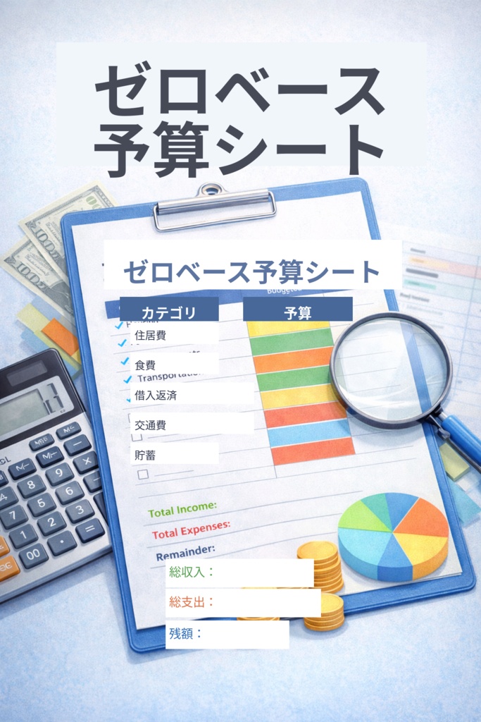 ゼロベース予算シート（Zero-Based Budget Sheet）