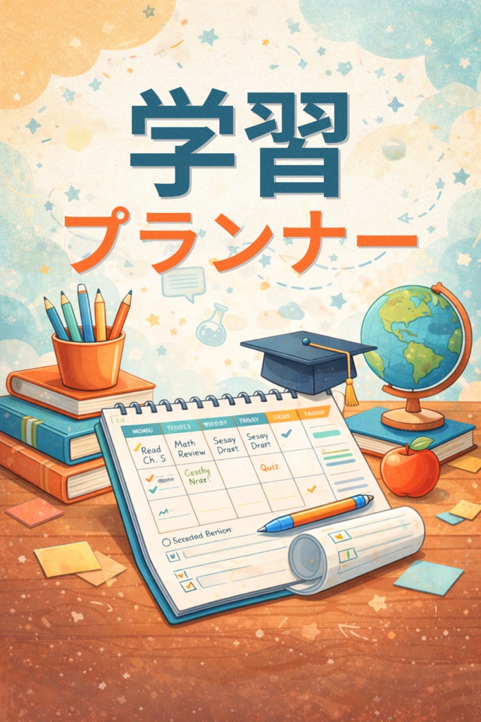 「学習計画表」または「勉強スケジュール」です。
