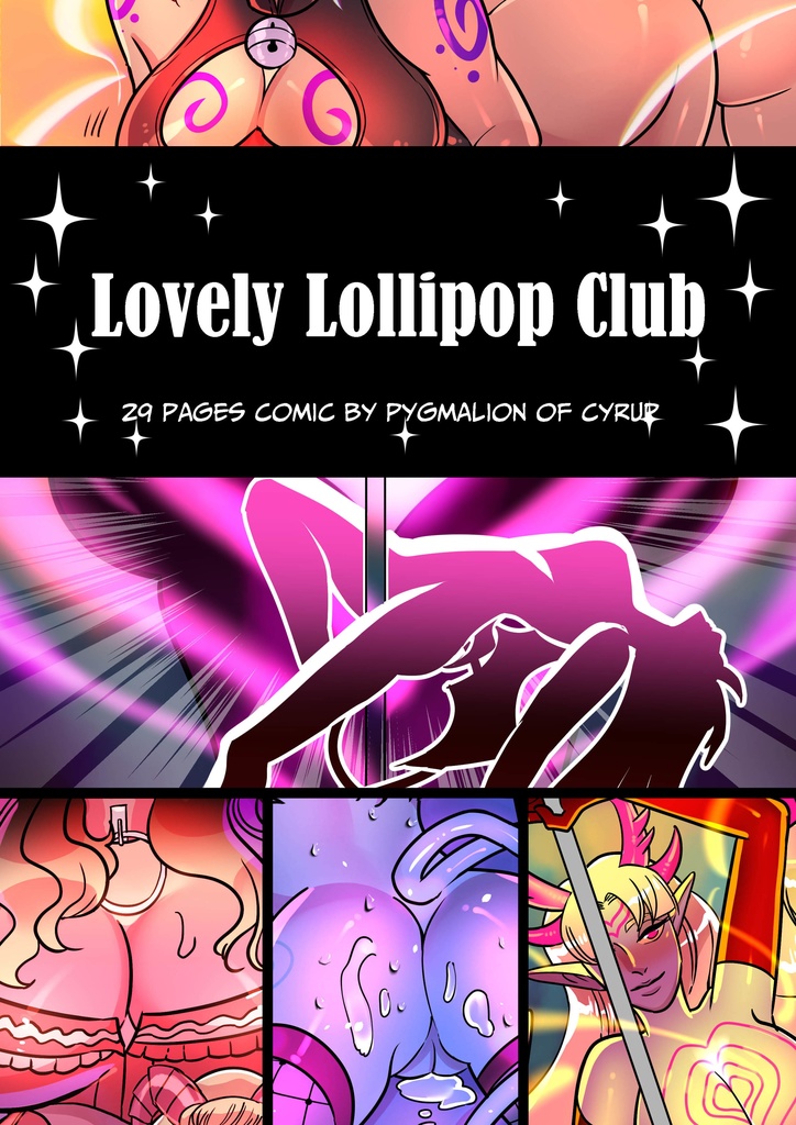 Lovely Lollipop Club TF/TG Comic 