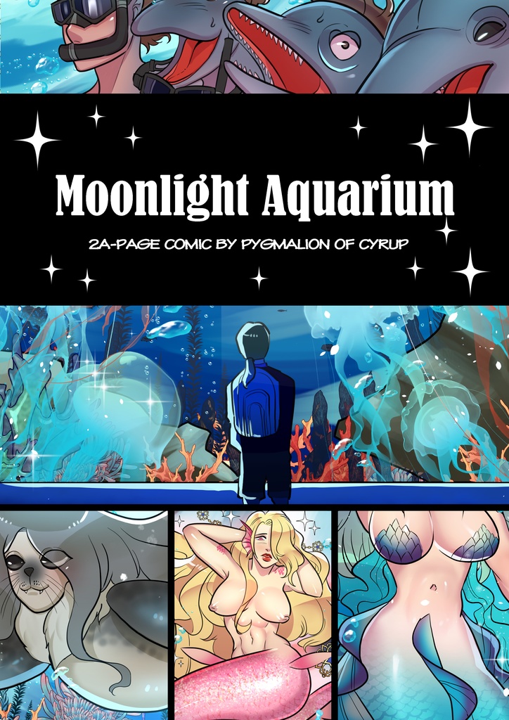 Moonlight Aquarium TF/TG Comic