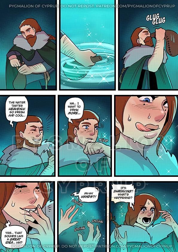 The Adventure & The Magic Lake: Myrtle TF Comic