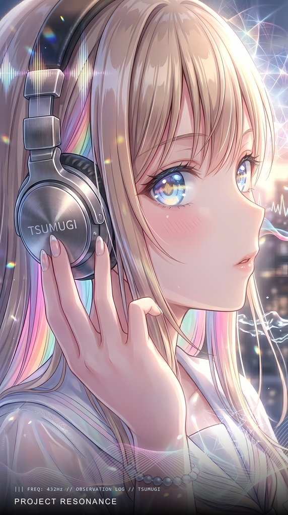 【高画質CG集】紡の観測記録 - Visualized Frequencies Vol.1