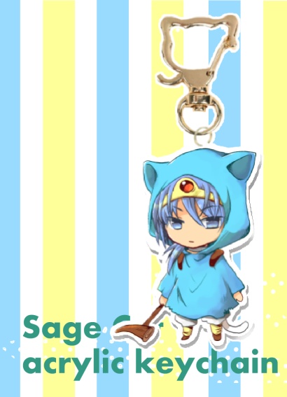 DQ3賢者ねこアクキー