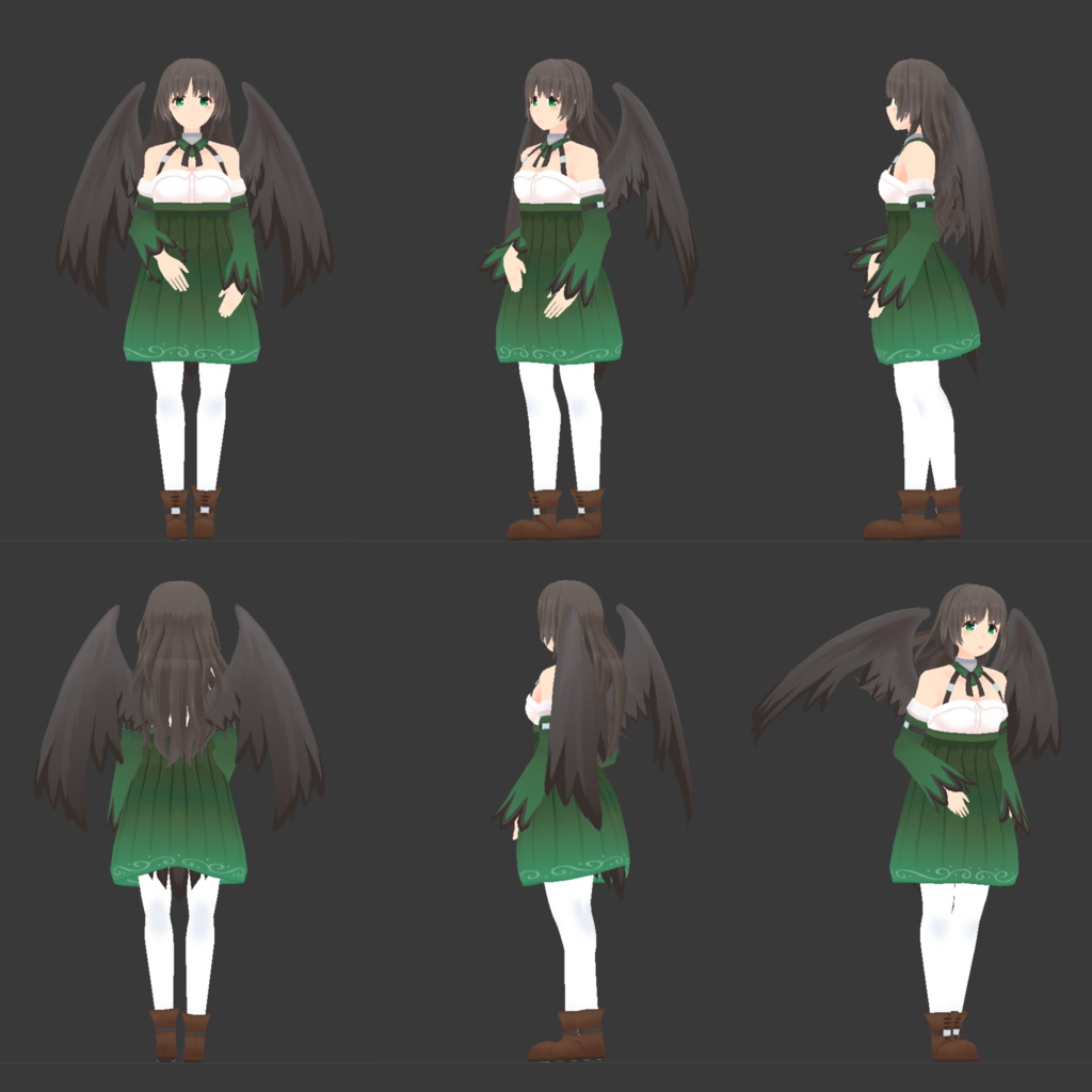 【VRchat向け オリジナル3Dモデル】フェズ