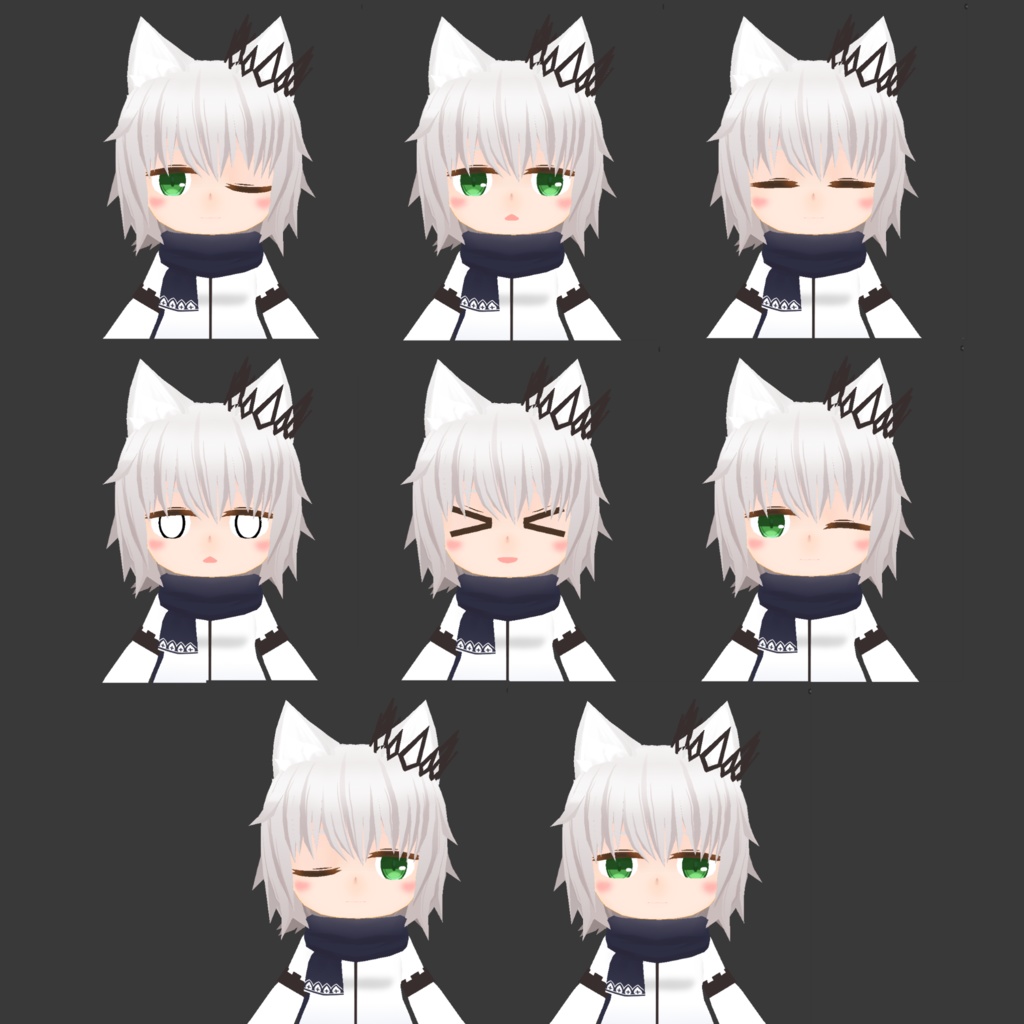 【VRchat向け オリジナル3Dモデル】でふぉるめチェック