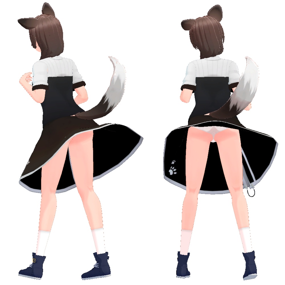 【VR向け オリジナル3Dモデル】ルルカ・リリオン