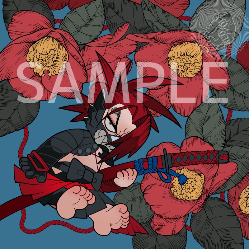 【再販】新兵衛ちゃんめがね拭き・台紙つき