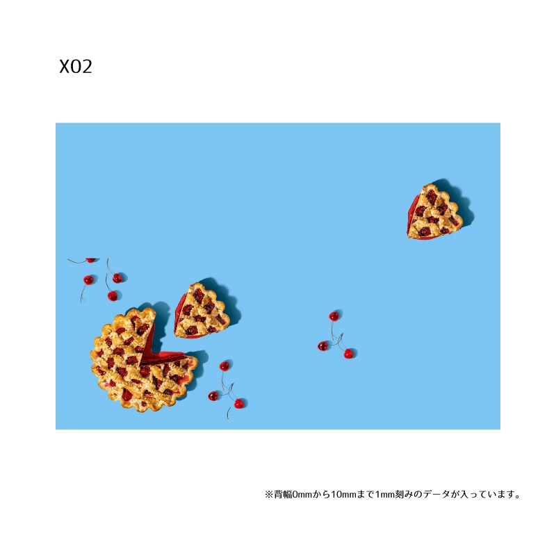 A5・A6同人誌表紙テンプレート(背幅0~10mm対応)